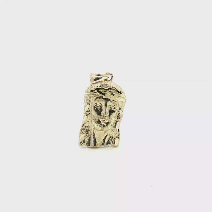 Yellow Jesus Piece Real Gold Video